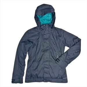 BURTON The White Collection Baby Cakes Slim Fit Snowboard Ski Jacket Gray Size M